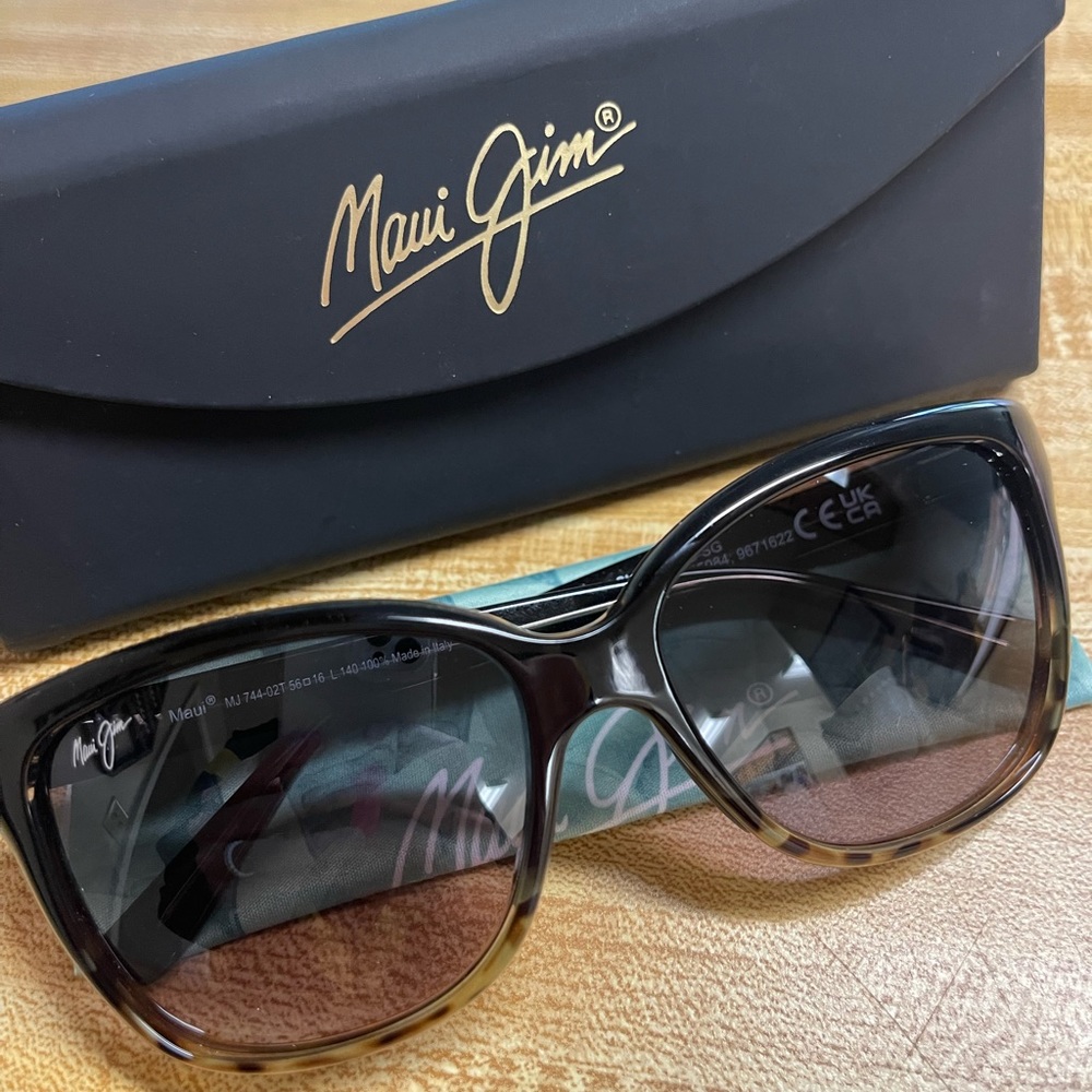 Maui Jim GS744-02T Women's Starfish Cat Eye Sunglasses